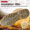 Men's Safety Shoes Insulated Working Shoes with Protection Waterproof Breathable Steel Toe Sneakers Anti Wear-resistant Static
