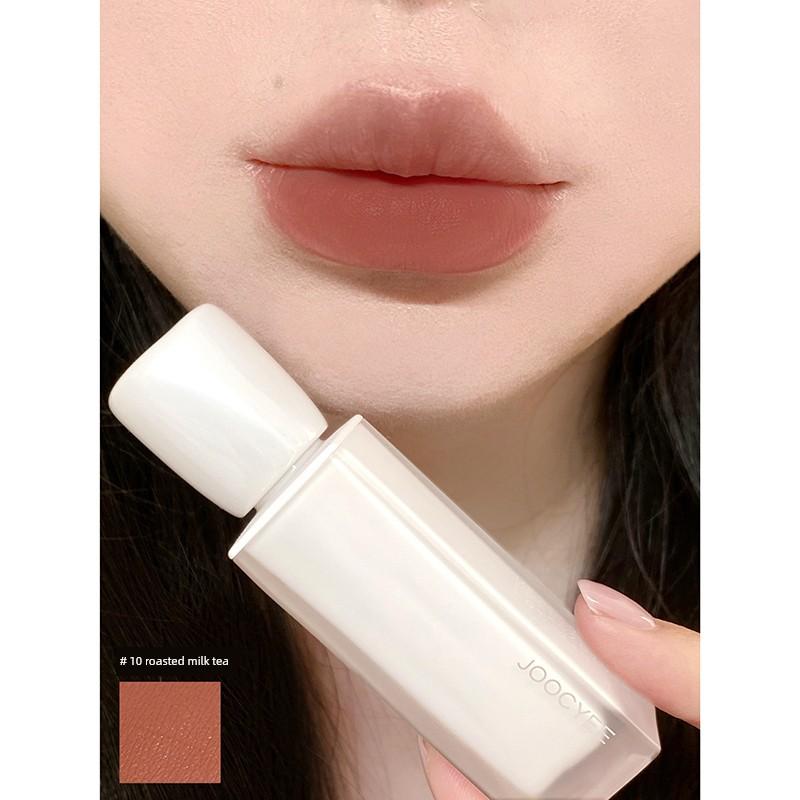 Autumn Fish Recommends! Joocyee Fermented Cotton Candy Lip Glaze Matte Lip Mud Nude Color 11 Cotton Candy 37