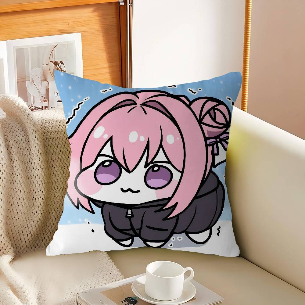 D-Dorothy DORO Cartoon Animation Cushion Cover Decorative Pillow Sofa Home Decor Case Pillow Cases