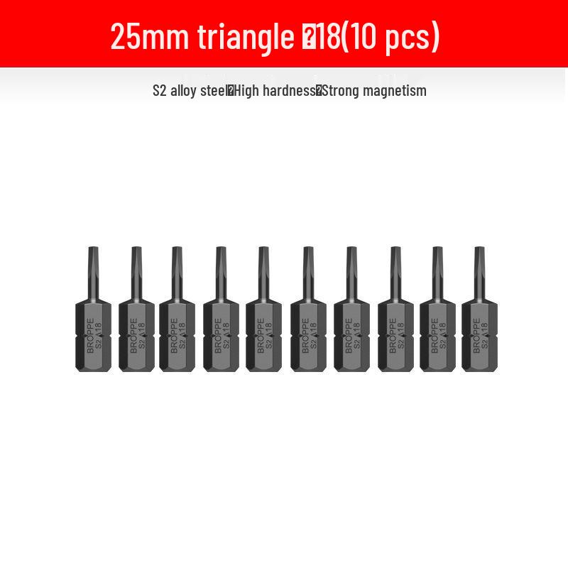 Compact Electric Screwdriver Bit Set: Phillips, Slotted, Torx, Hex, Strong Magnetic Power Drill, S2 Magnetic Bits.