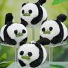 Cute Panda Plush Keychain Rope Toy Bag Pendant Gift For Kids And Adults