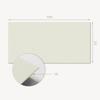 Decorative Self-Adhesive Vinyl Wall Panel 100x50 cm Fashionable Vertical Tiles