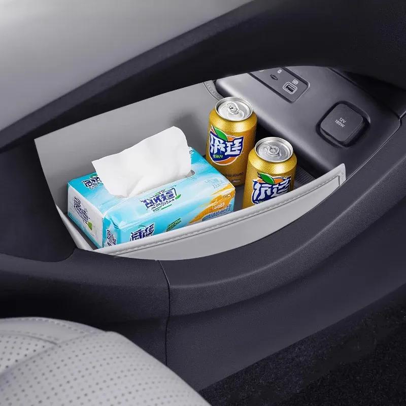 For BYD Sea Lion 06dmi Central Control Lower Storage Pocket EV Heightening Storage Box Interior Supplies Interior Accessories