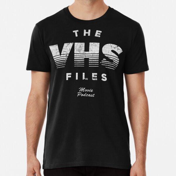 

The VHS Files Logo T-Shirt S-5XL Best T-Shirt 4XL