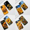 Protective Cover for Xiaomi Redmi Note 12 11 10 A3 Pro 10A 10C 12C Note12 5G 4G Casing Phone Case Yellow Sunflower Flower