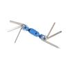 Aluminum Alloy Construction Foldable Hex Wrench Foldable Design