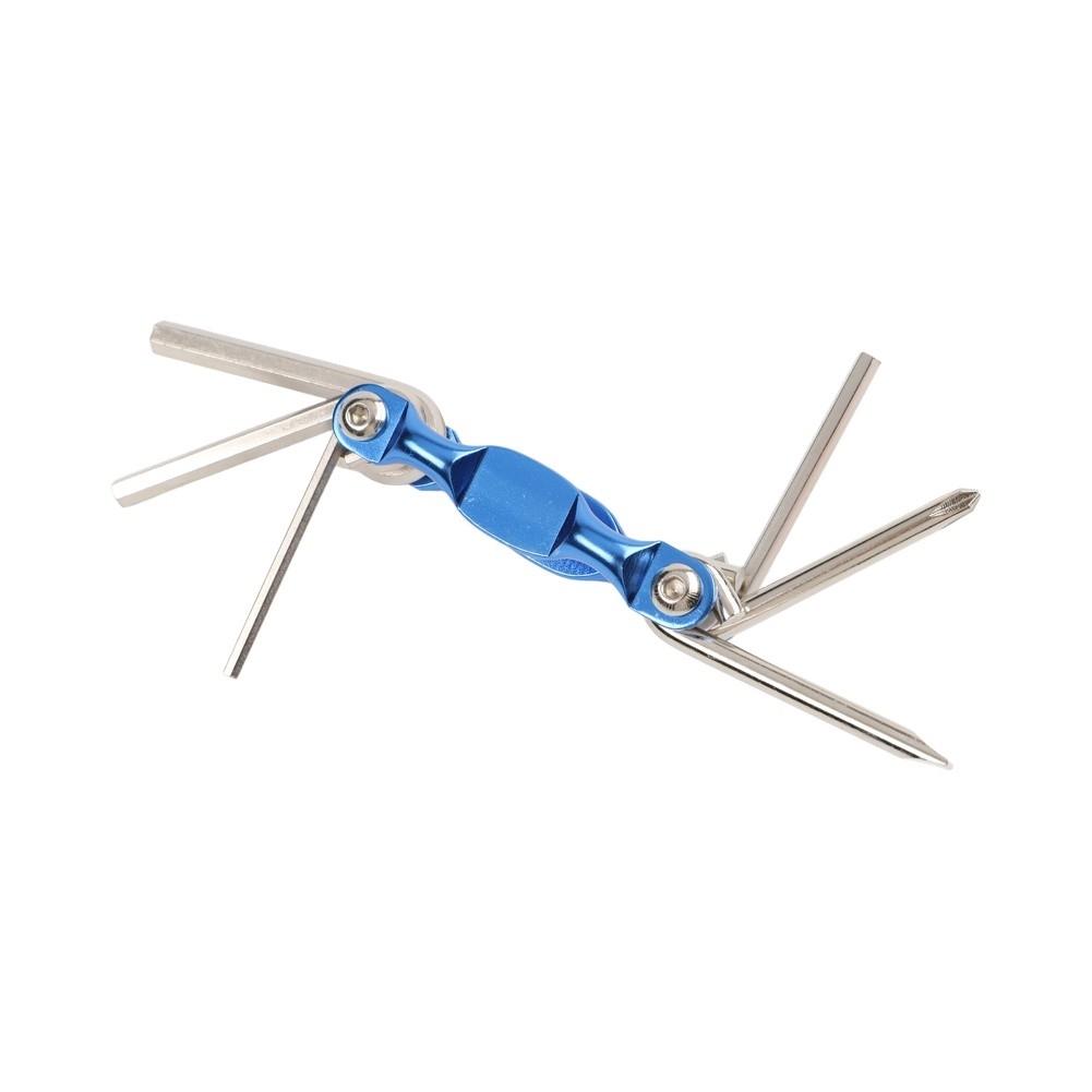 Aluminum Alloy Construction Foldable Hex Wrench Foldable Design
