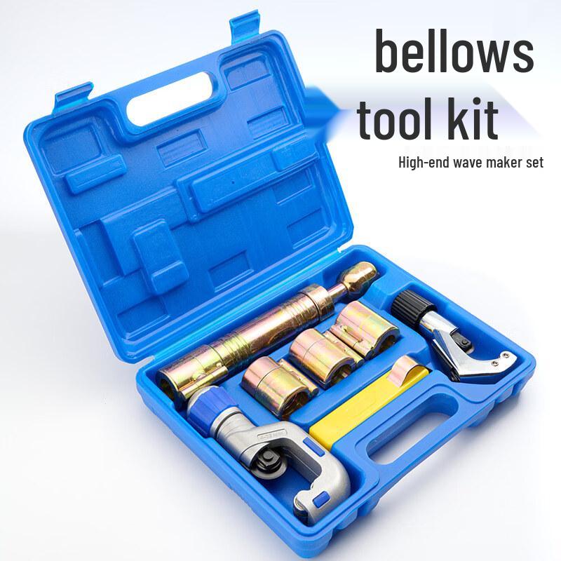 Bearing Pipe Cutter & Corrugated Pipe Crimping Tool Set