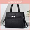 Chic And Spacious Womens Designer Tote Bag Everyday Use With Chain And Lock Features