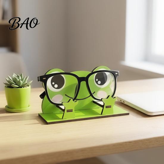 Support de Lunettes Antichute en Bois Animal Support, Forme Décorative Présentoir Garde-Lunettes Support, Support de Bureau Anti-rayures pour Lunettes de Soleil Lunettes