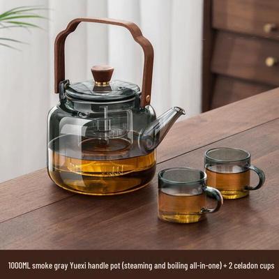 HANDUNYOU 1000ml Glass Teaware Set