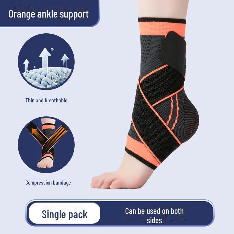 

Унисекс Спортивная поддержка лодыжки на открытом воздухе: Трикотажный бандаж против растяжений для бега, баскетбола и альпинизма.