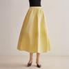 Waiwaiaiem Yy_Pleated A-Line Skirt_2Color