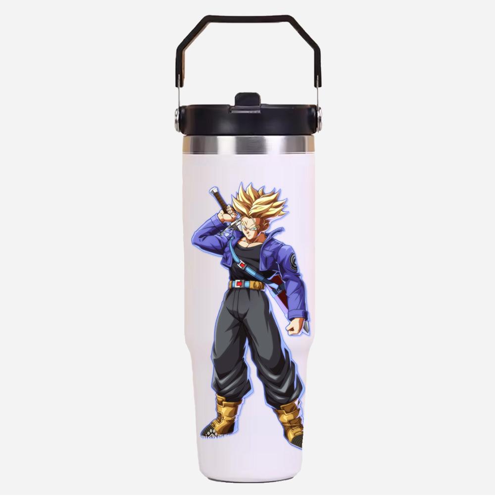 

30Oz Anime Printed Stainless Steel Vacuum Cup Hot Cold 6-12 Hours Retention Eco Friendly Bpa Largeautomotive Holder Flask Gift