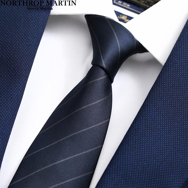 NORTHROP MARTIN High-Quality Silk Tie for