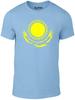 Kasachstan International T-Shirt Herren Damen T-Shirts Top - Unterstütze Dein Land T-Shirt Herren Damen T-Shirts Top Sport Flagge Borat