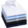 Men's Long Sleeve White Shirt - Professional Business Attire for Spring, Summer, and Autumn