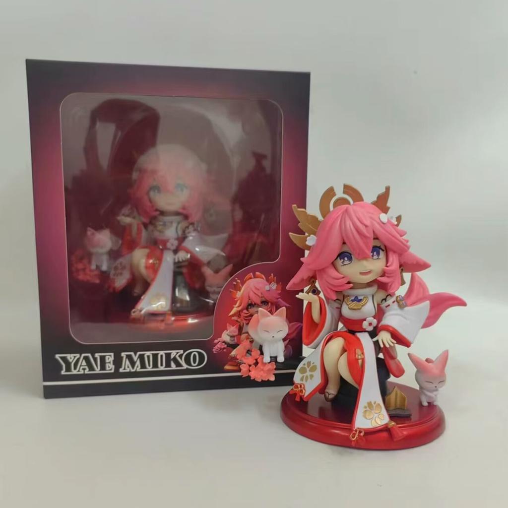 Second-Dimensional Girl Q Version, Yae Shenzi, Naughty Little Walnut, Gan Yu Q Version Of Thunder General, Boxed Figure