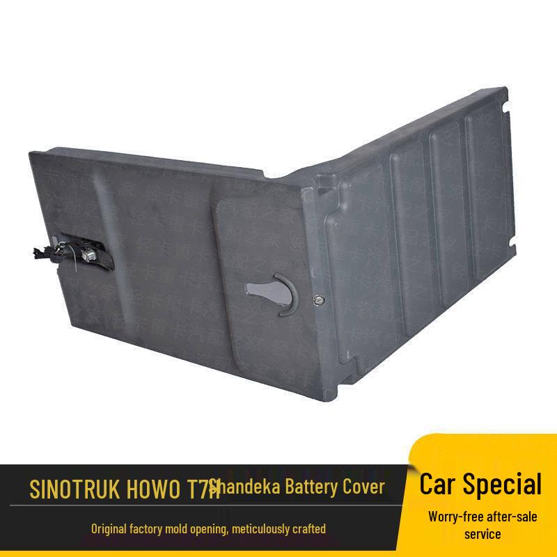 Sinotruk Howo T7H & Shacman C7H Heavy Truck Battery Box Cover Protector with Lock