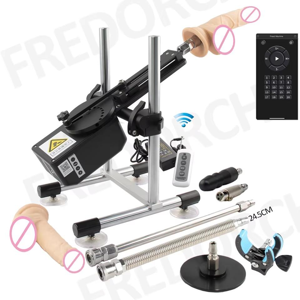 Automatic Sex Machine Thrusting Machine with Dildos Remote/APP Control for Couple 70W Powerful Love Machine Special Function