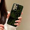 Camouflage  Phone Case Transparent Silicone Soft For Samsung S25,S24,S21,S22,S23,S30,Ultra,S20,Plus,Fe