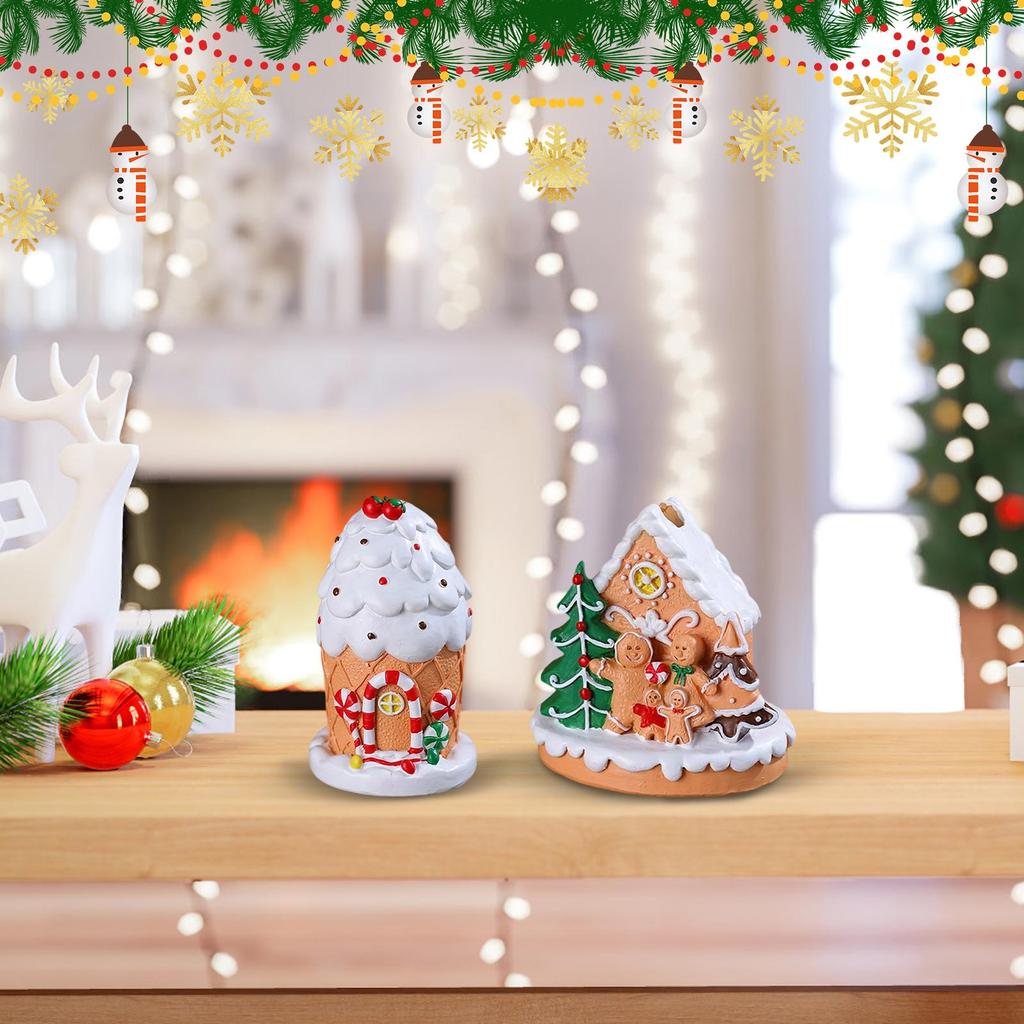 Christmas House Decorations And Holiday Desktop Decorations Are Suitable For Home Parties And Store Holiday Decorations
