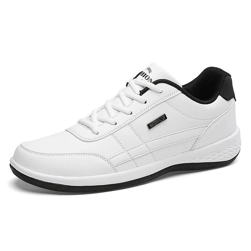 Pu Leather Men Shoes Sneakers Trend Casual Breathable Leisure Male Sneakers N-Slip Footwear Vulcanized Shoes Tenis Masculino