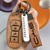 BYD Car Key Cover for Song Pro, Tang, Han DMI, Qin Plus, Dolphin, Seagull - Premium Bag & Buckle