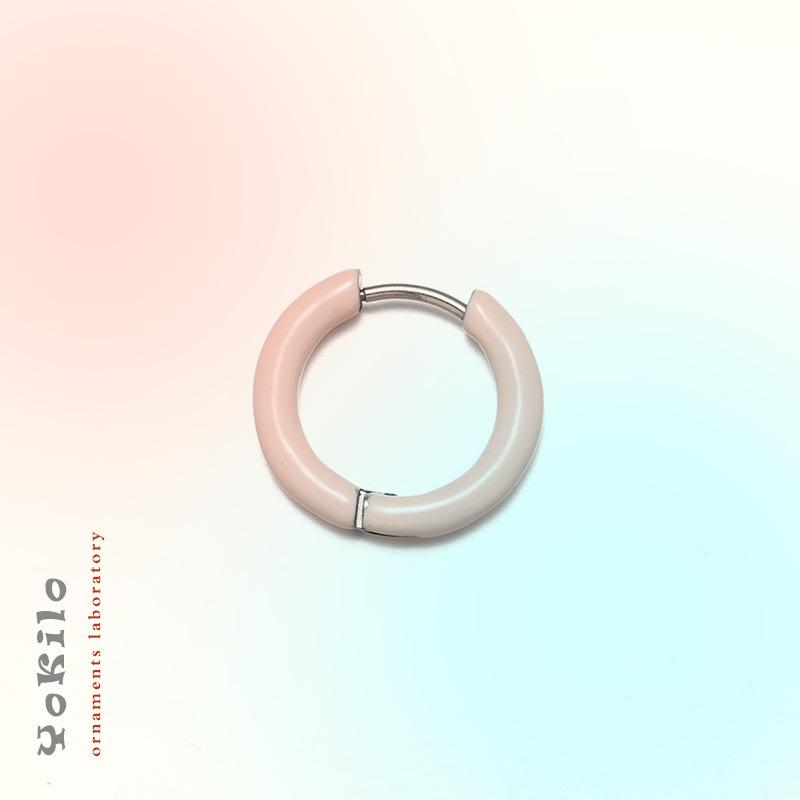 

Красочные стеклянные серьги-гвоздики с пресноводными рыбками для женщин