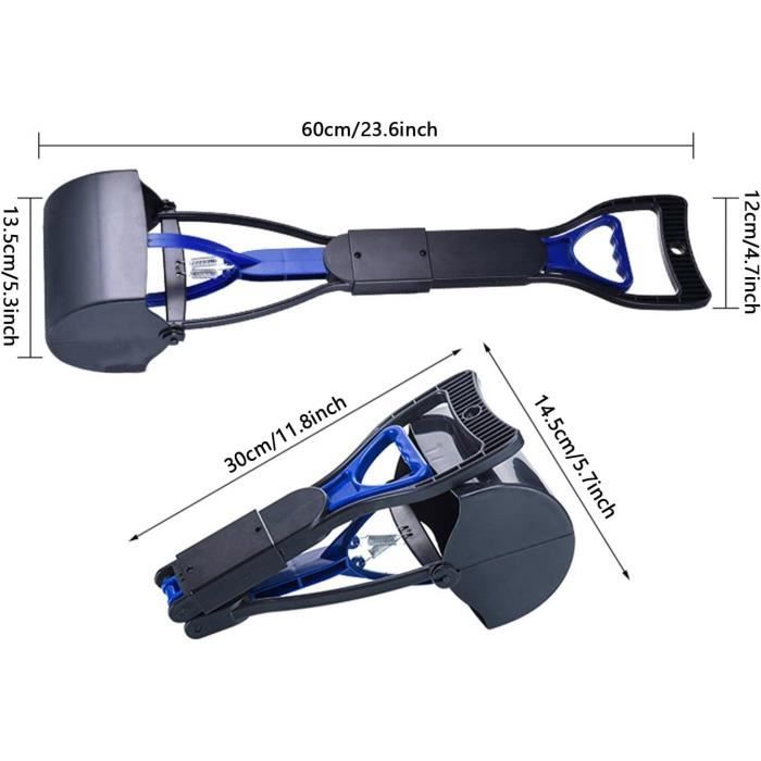 Poop Scoop - 23 Inches - ABS and PP - Portable - Foldable