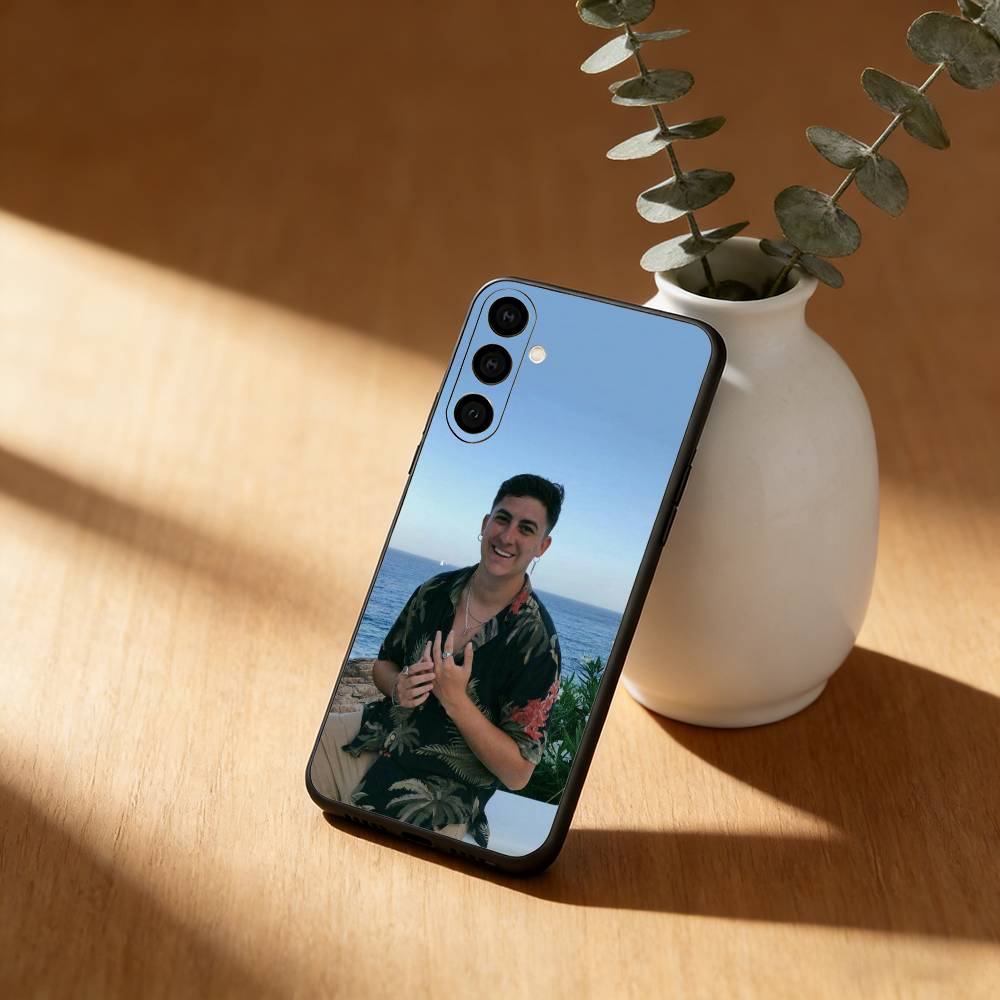 E-eric uiiz Minibuyer Phone Case For Samsung Galaxy A91,80,73,72 ,71,53,52,32 ,31,22,21s,20,Soft Black Case