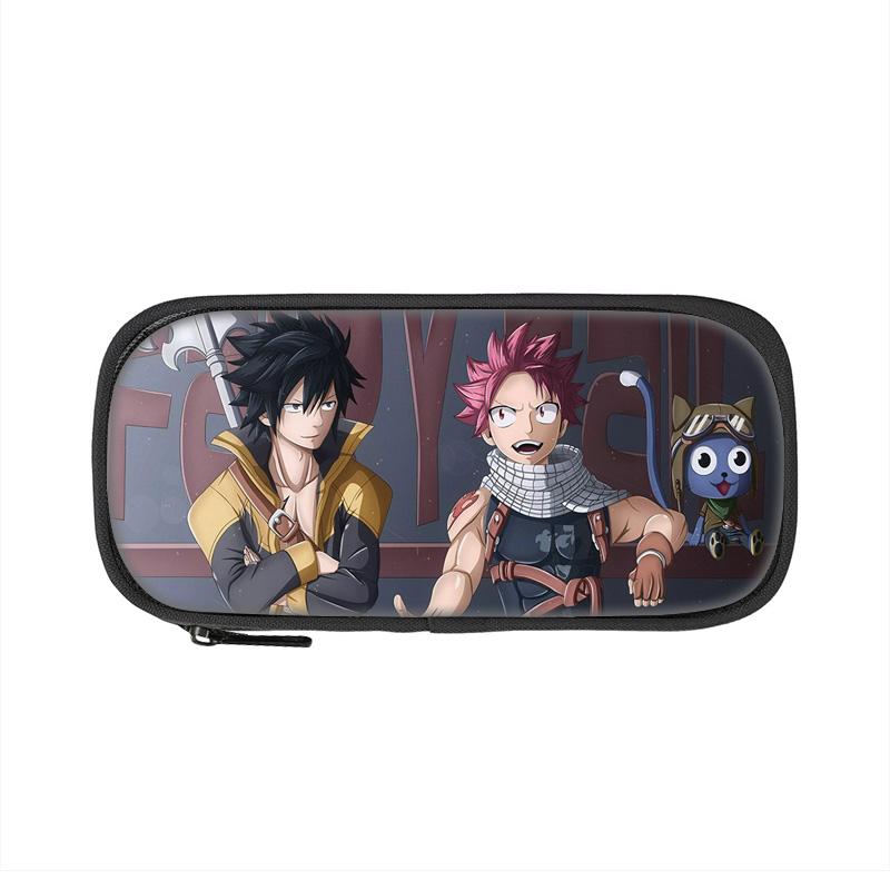 Fairy Tail Pencil Case Pen Bag Boys and Girls Best Gift Stationery Sport Travel Women's Makeup Bag