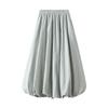 New High Waist Slimming Bud Lantern Dress Skirt Midi Skirt