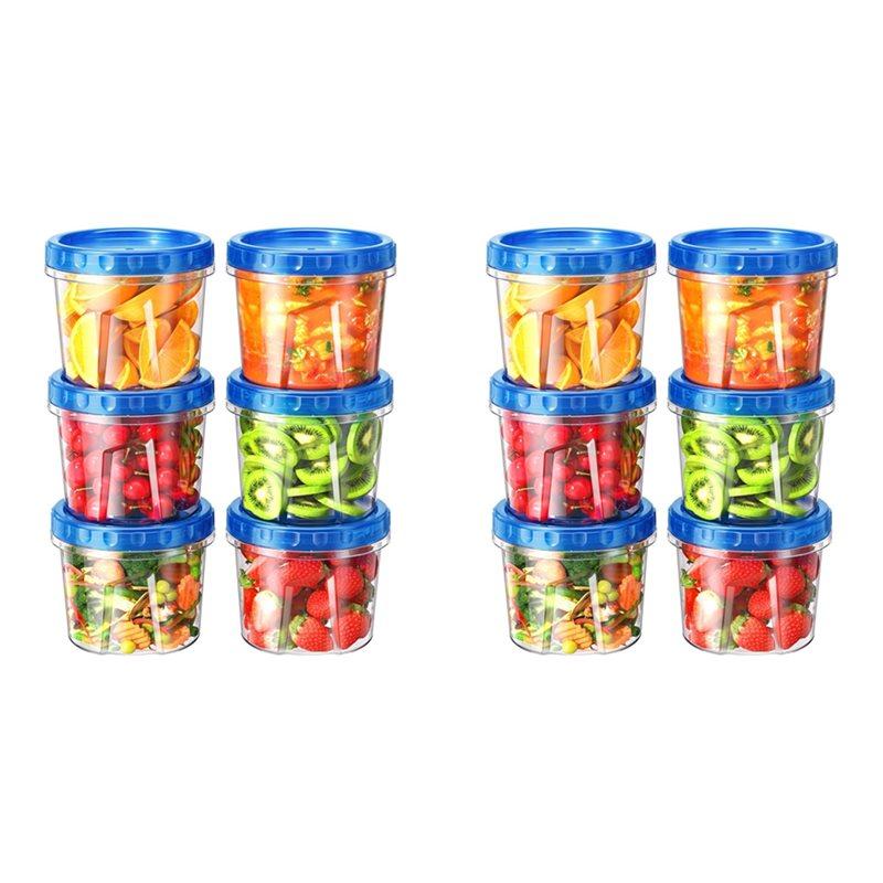 ABBP-Fresh Food Containers Freezer Food Storage Container Set Food Storage Box Salad Storage Box