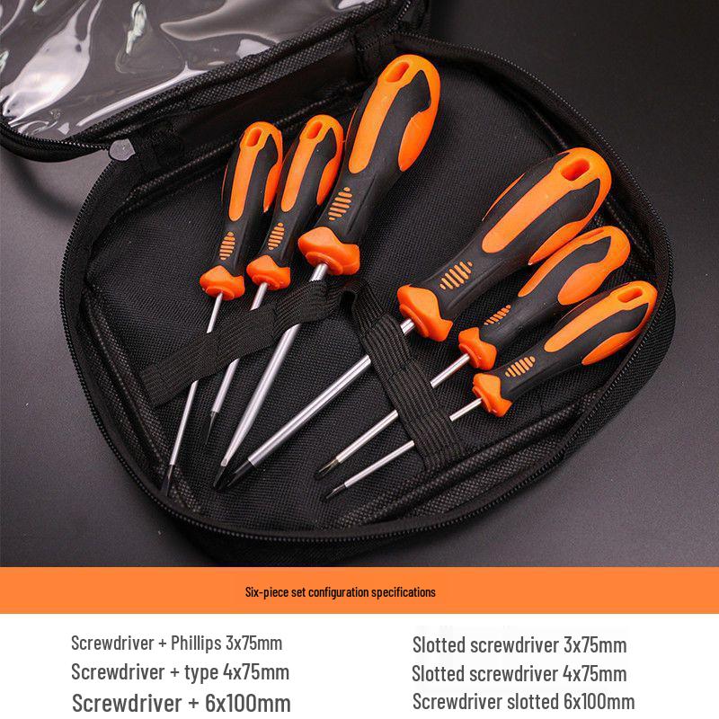 

Screwdriver Set: Universal Household & Computer Repair with Phillips and Flat Head