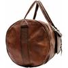 Large Unisex Travel Bag Genuine Vintage Leather Duffel Weekend Gym Overnight