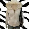 2KWEIRD Y2K Women Graphic Leopard Print Hoodies Clothes Hip Hop Punk Goth Warm Hairy Hooded Sweatshirt Gothic Retro Streetwear