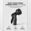 3x Telescopic Garden Water Hose with 10-Function High-Pressure Spray Gun for Watering and Car Wash