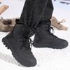 Spring /Autumn Men's Large Size Waterproof Leather Men's Shoes Sports Hiking Shoes  Winter Boots