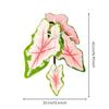 Layered Leaf Decorative Wall Clock Medium Size for Living Room, Bedroom