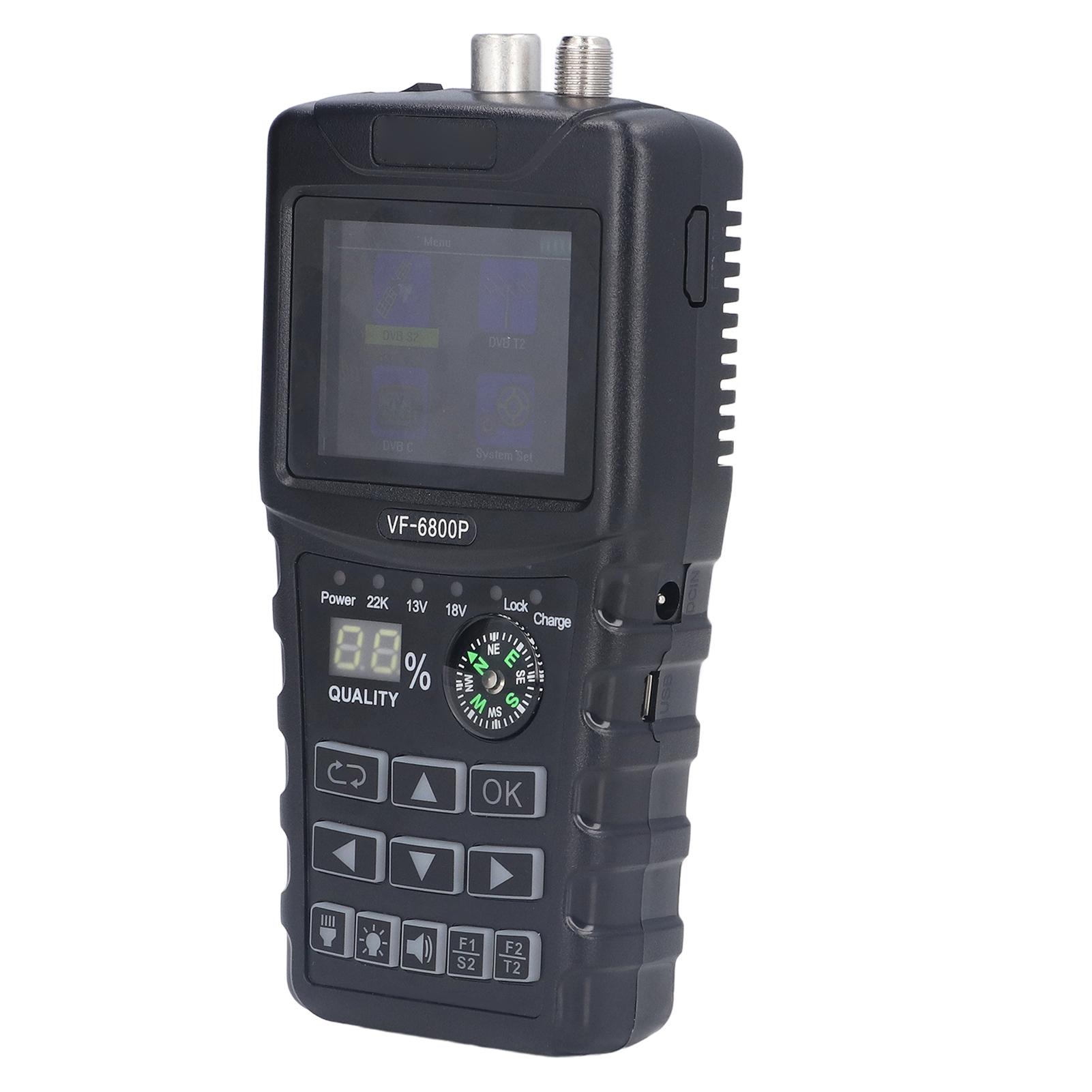 

Професійний HD цифровий вимірювач супутникового сигналу для вимірювання сигналу US Plug