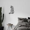 1PC Hanging Linear Cat Iron Wall Decoration , Metal Wall Decor, Living Room Study Wall Wall Hanging Home Art