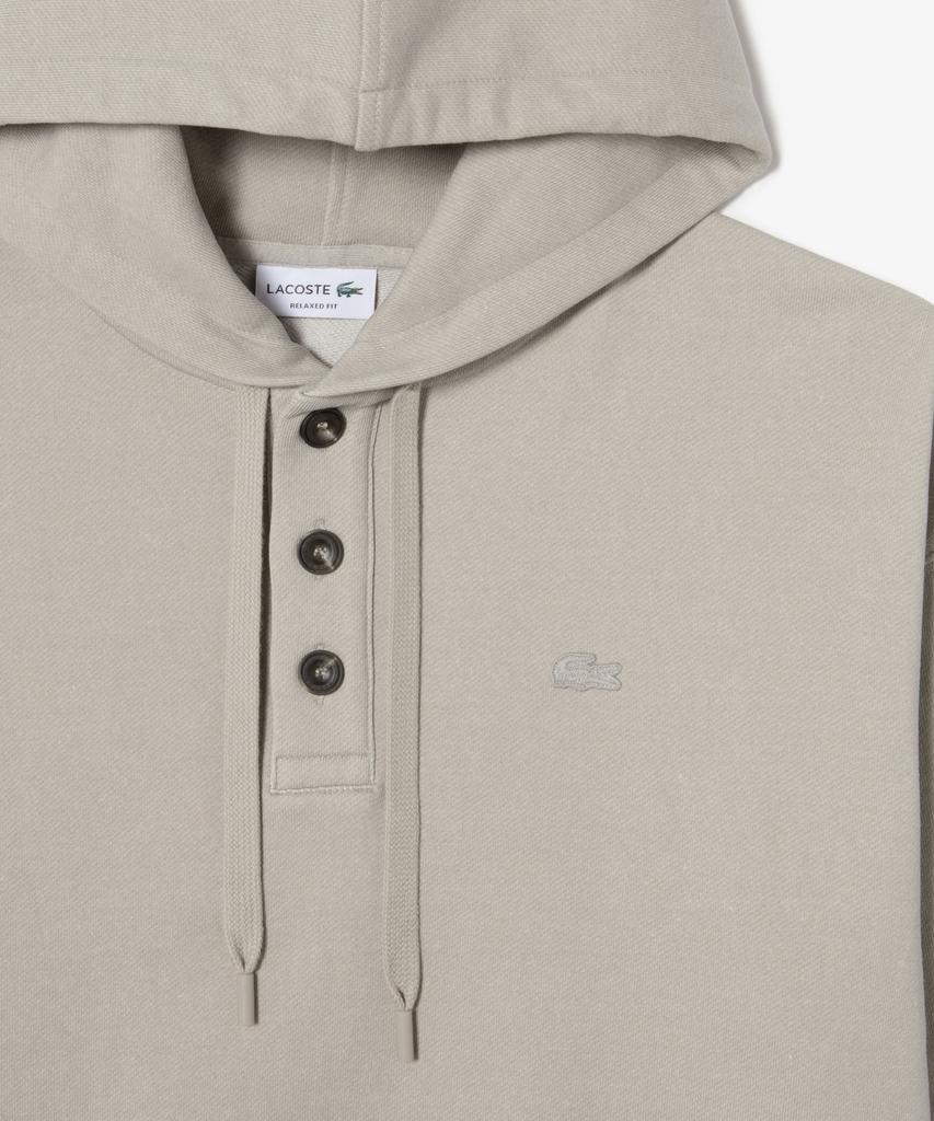 LACOSTE Men'S Washed Button Hooded Pullover Sh297E-56N I18