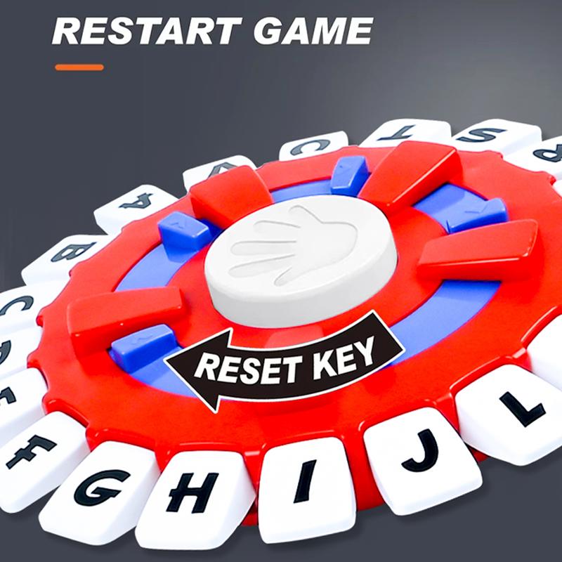 Spanish Basta Game Fast-paced Family Gathering Letter Toys For Adults Children Letters Learning Lengua Española Juegos De Mesas