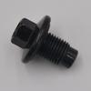 Oil Drain Plug Screw Black M14x1.5mm Metal Sump Pan Bolt Car Maintenance for Ford KA Fusion C-max