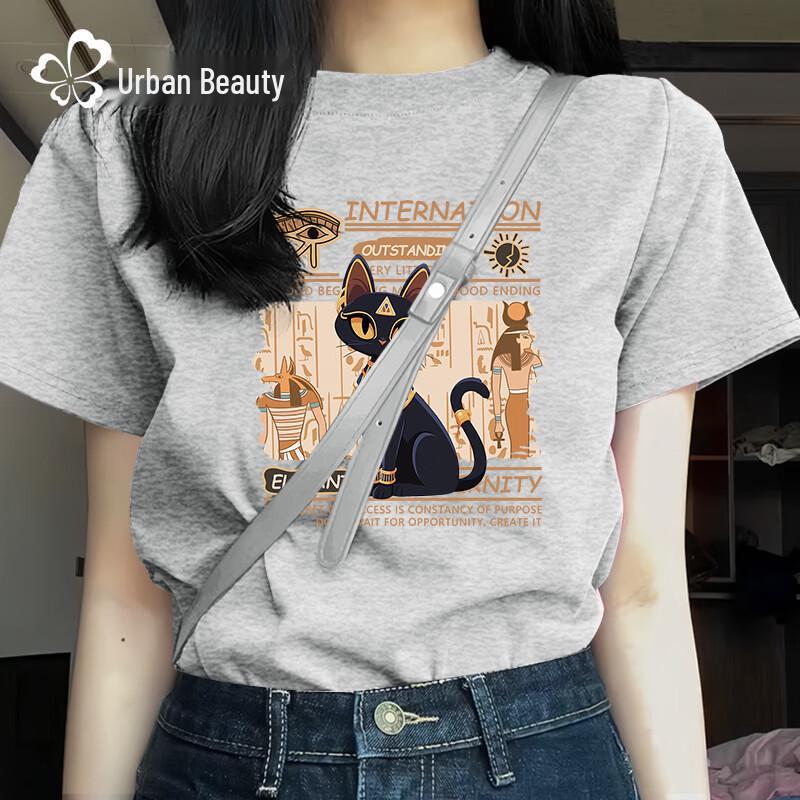 Women s American Retro Cotton Graphic T-Shirt S