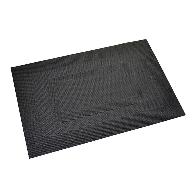 WHQ 4PCS 40x30cm Placemats PVC Dining Table Mat Disc Bowl Pads Coasters Waterproof Table Cloth Pad Modern Non-slip Pad