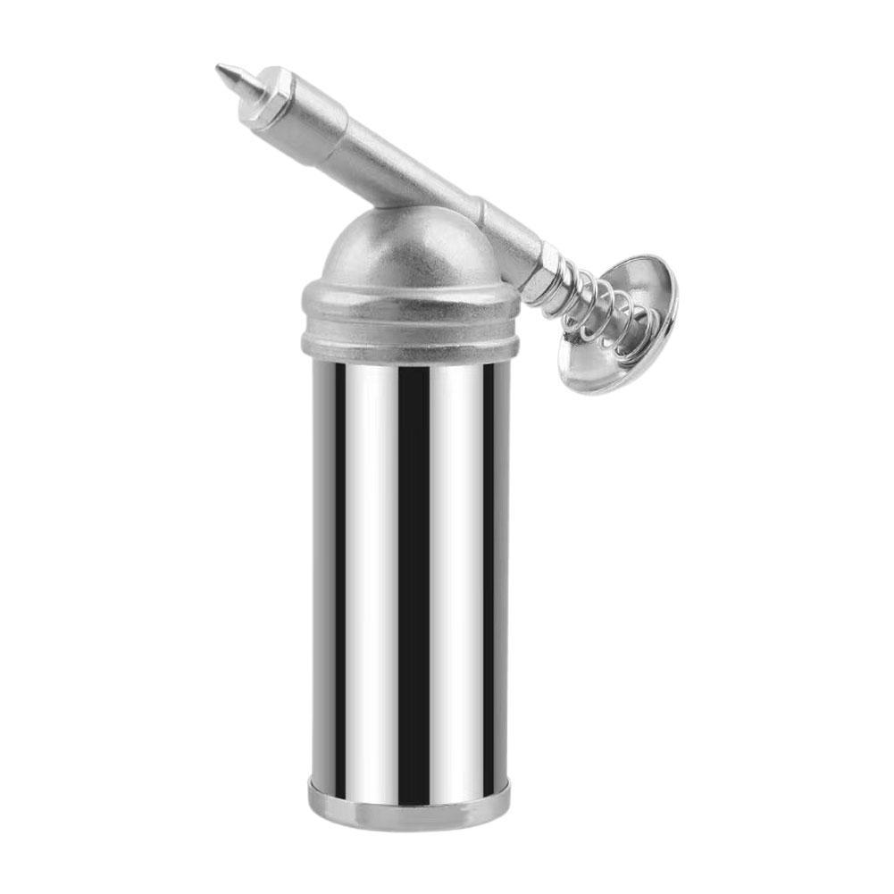 

80cc автомобильный инжектор смазки цинковый сплав мини-шприцы для смазки давление масленки 1000PSI инструменты ручной масленки высокого выхода ручной давления I7A2 серебряный