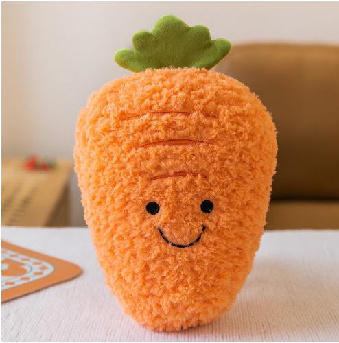 Vegetables and Fruits Plush Toys Cabbage Simulation Fruit Doll Small Doll Wedding Throwing Children's Grab Doll Gifts