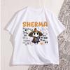 Sherma Song T Shirt Funny Game Quote TShirt Cotton Casual Short Sleeve Round Neck Tees Unisex Streetwear Male Clothes Tops